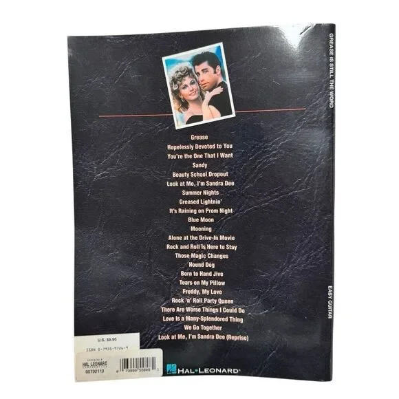 Grease Is Still the Word: Hal-Leonard, Sheet Music, Easy Piano Songbook 1998 NOS - Picture 3 of 6